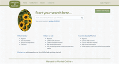 Desktop Screenshot of harvesttomarket.com